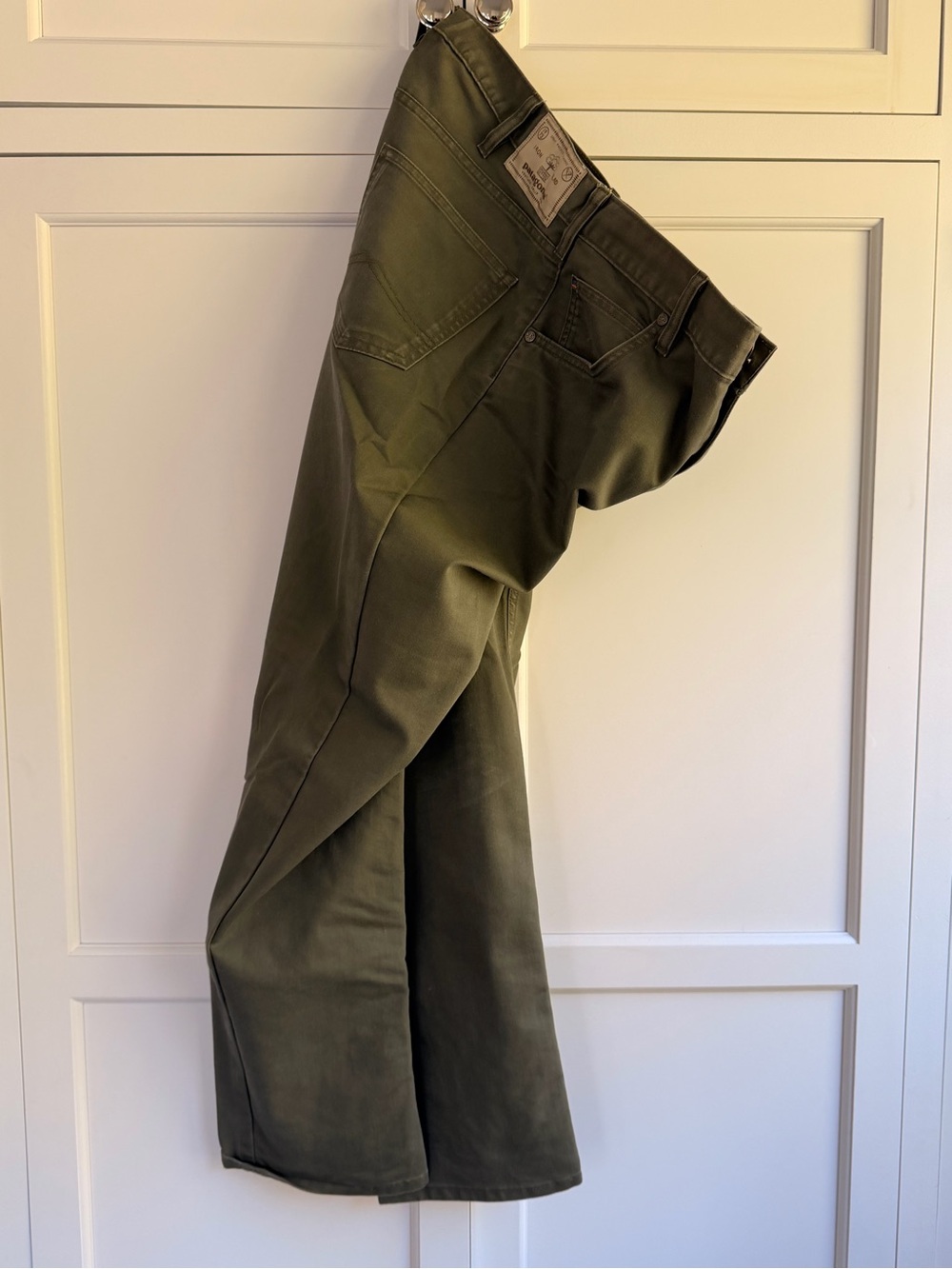Men's Patagonia Olive Green Pants- Classic Straight Fit